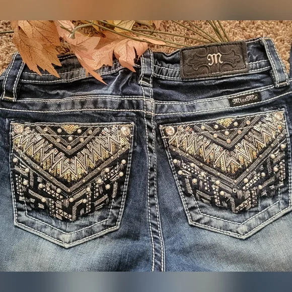 EUC MISS ME JEANS SZ 26 - Picture 6 of 6